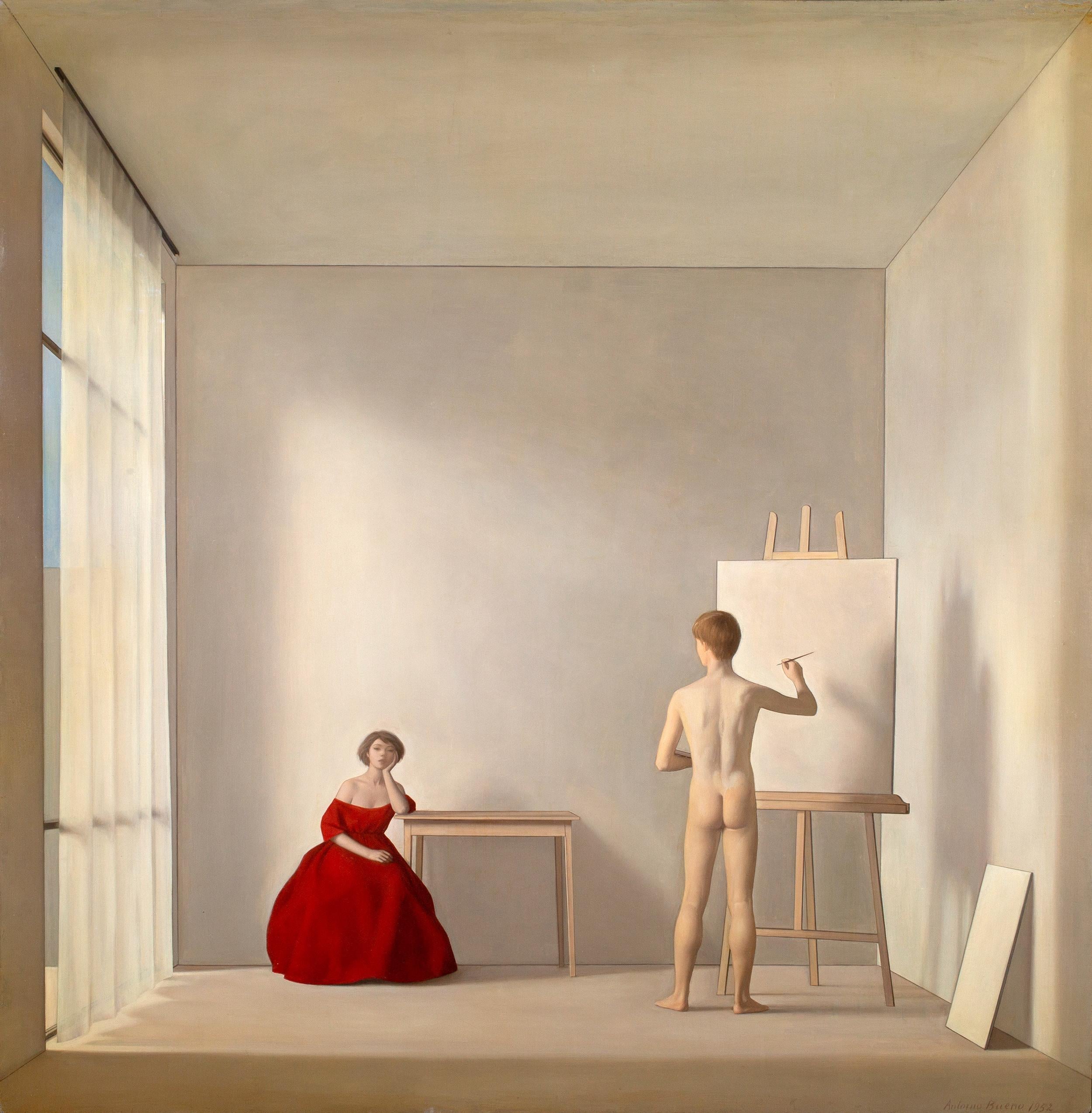 【写真】 Antonio Bueno – 画家とモデル (1952)