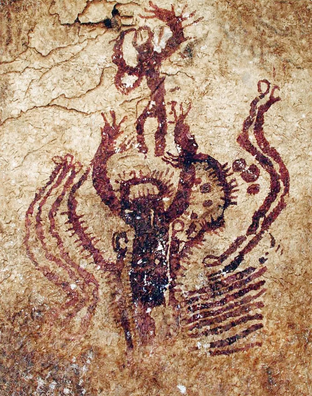 【写真】 スペインで8000年前の壁画発見！マジか！？