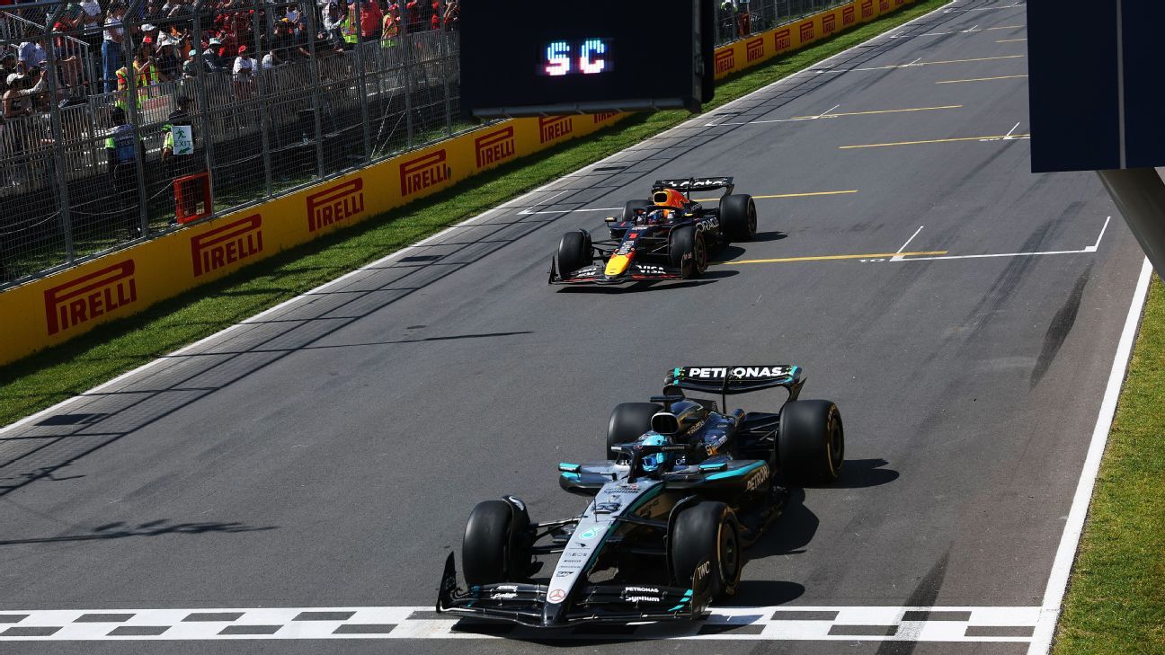 F1カナダGP：ラッセルが勝利！レッドブルのプロテスト棄却