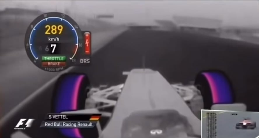 【F1衝撃映像】タイヤの熱画像を捉えた結果ｗｗｗｗｗ