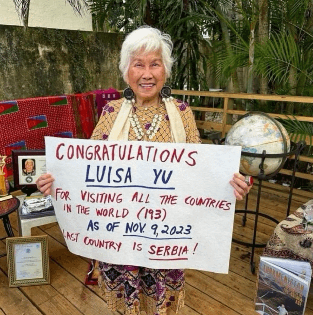 【世界旅行】79歳ルイーザさん、全193ヶ国制覇！その驚きの旅とは