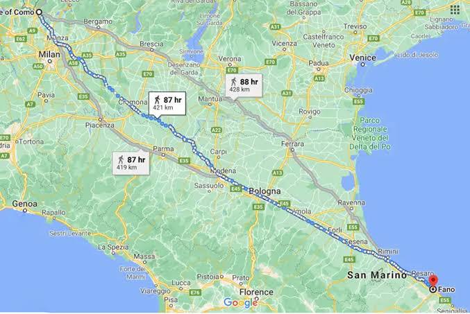 【夫婦喧嘩】妻と喧嘩して450km歩いてみた結果www