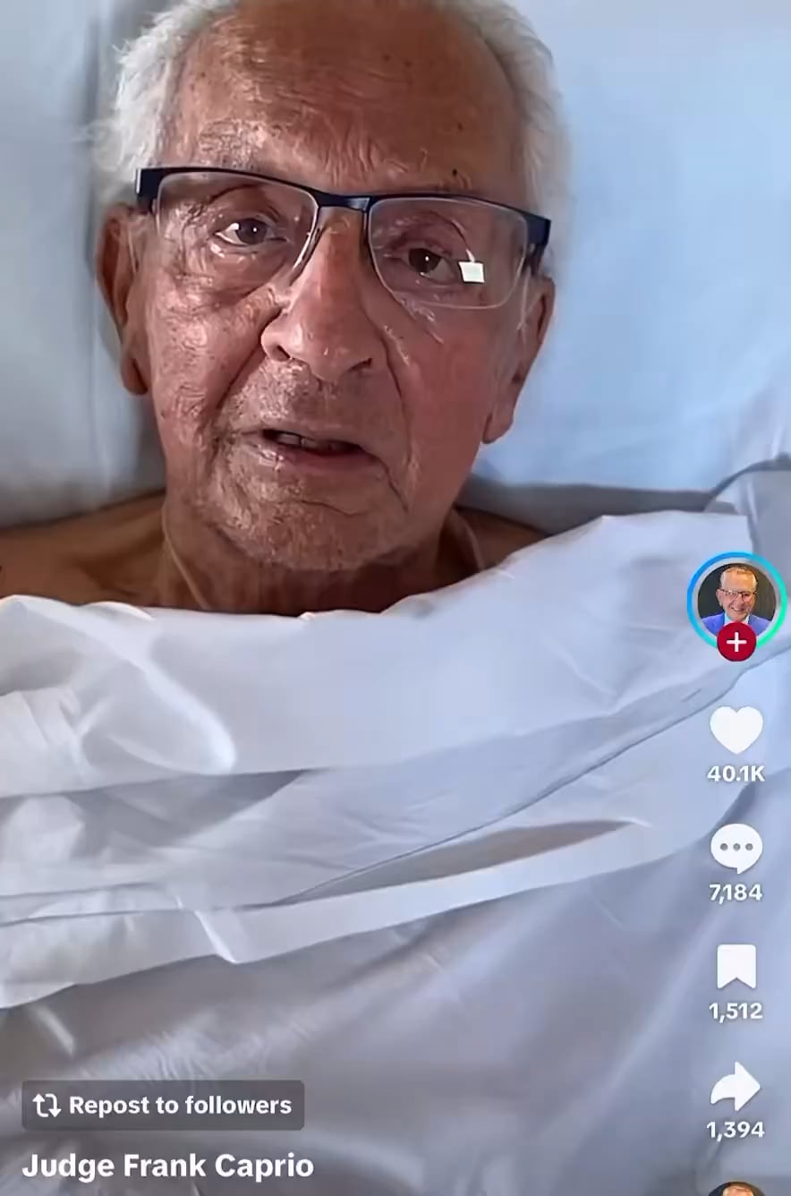 世界一優しい判事フランク・キャパリオ氏、最後の動画が感動を呼ぶ…ご冥福をお祈りします