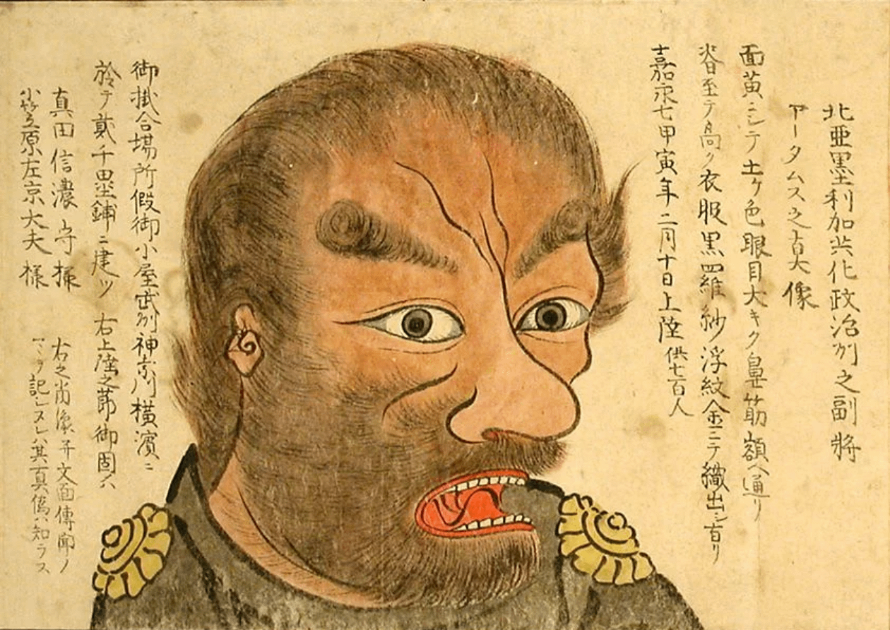 【衝撃】19世紀アジア人が描いたアメリカ人がヤバすぎると話題に