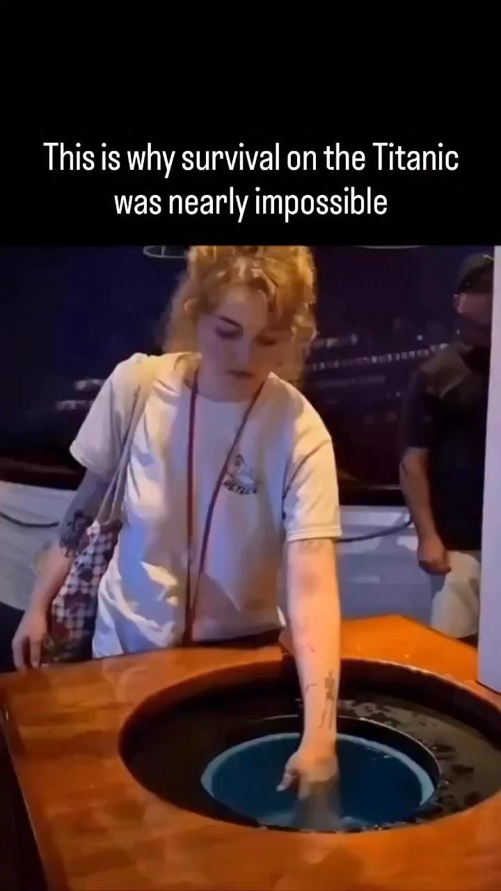 タイタニック沈没時、海に投げ出された人々の体感温度がヤバすぎると話題