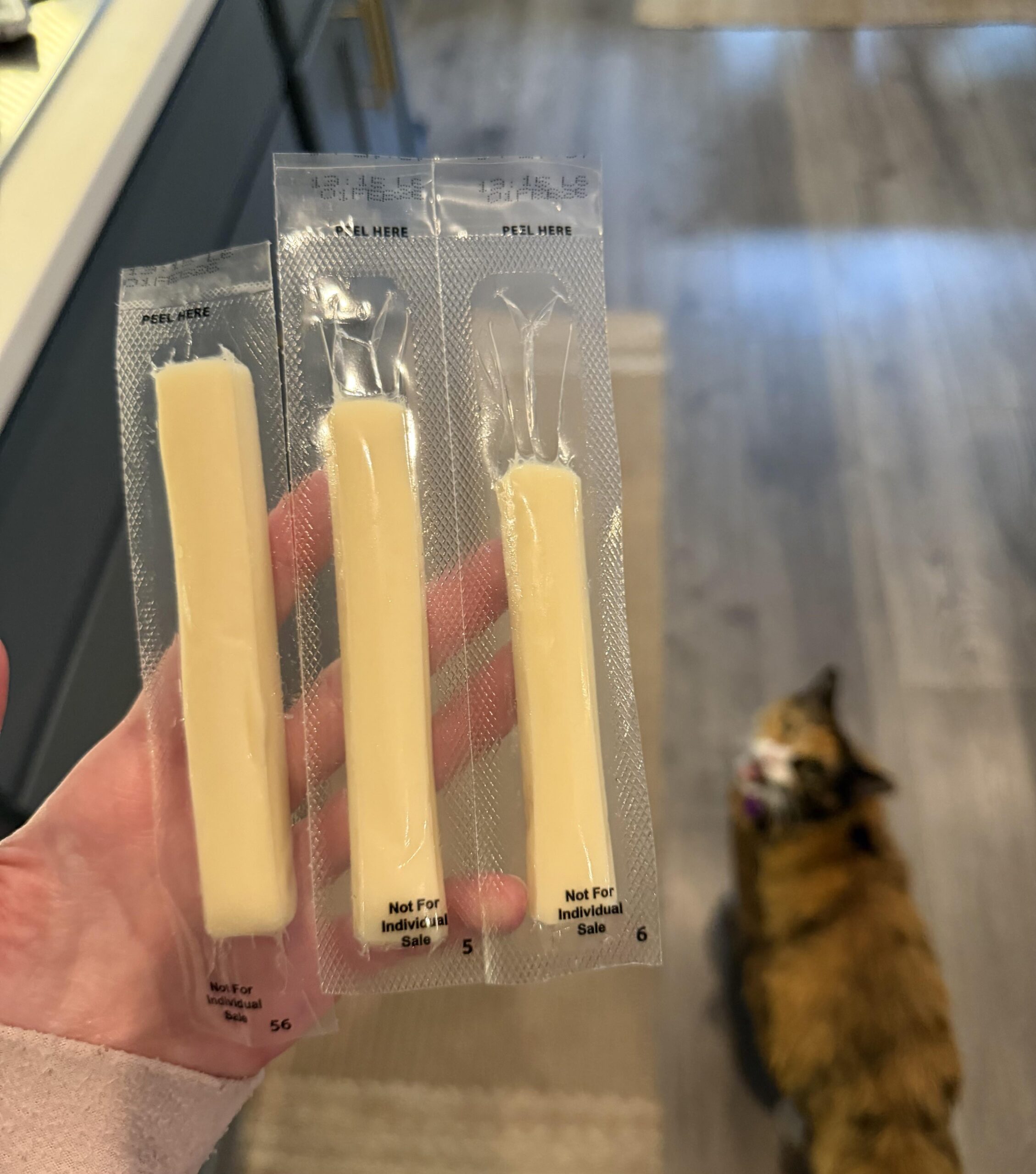 同じチーズを買ったのに長さが3種類もあった件