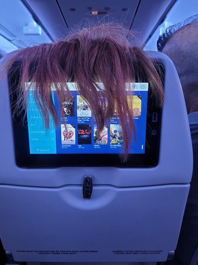 【悲報】10時間フライト、隣の席の女がヤバすぎた…
