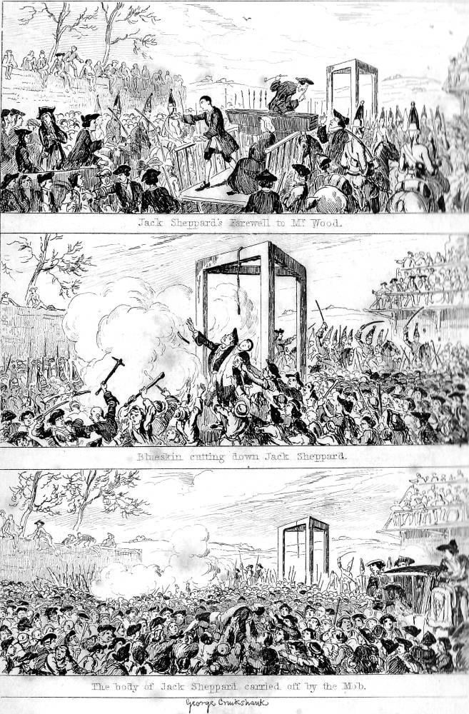 【衝撃】18世紀ロンドン、死刑囚に最後の晩餐ならぬ「最後の晩酌」が許されていた模様ｗｗｗ しかも飲み過ぎて最期の言葉が呂律回らずｗｗｗ