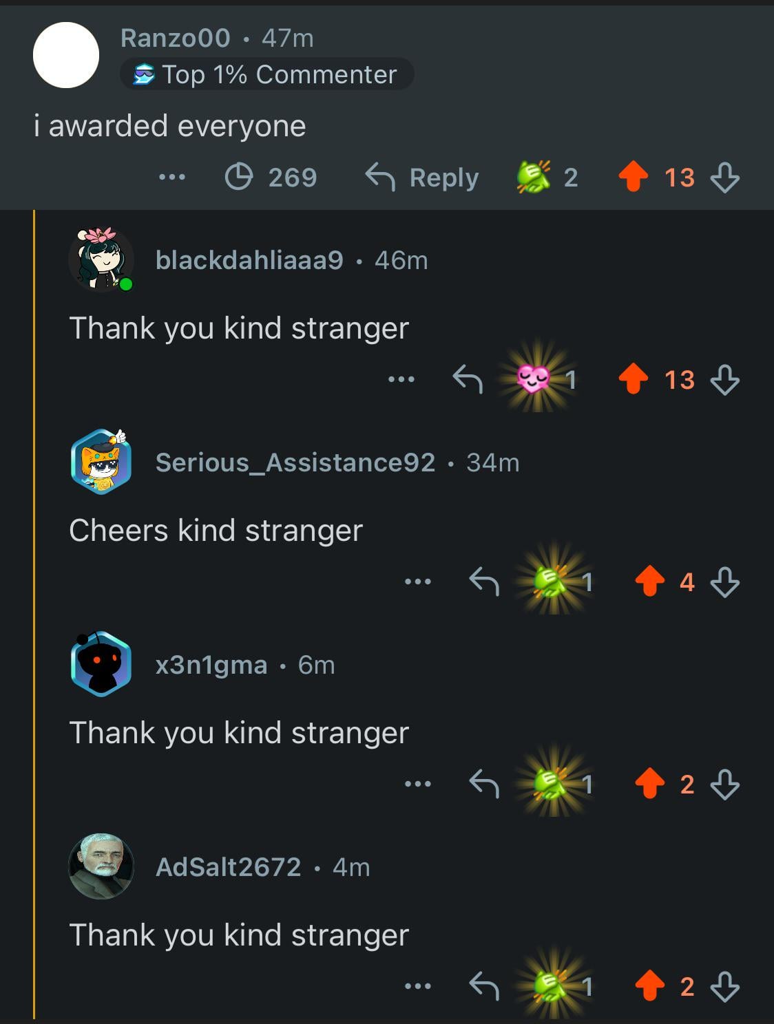 例：
「親切な俺」がまさかの結末！？ → 驚愕の真相